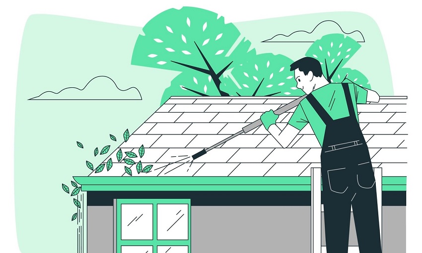 Gutter Cleaning by Mozayn Image